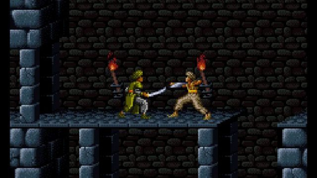 Prince of Persia Super NES dans Les Sables Oubliés sur Wii