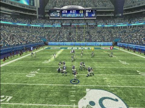 Madden NFL 09 : Colts vs Seahawks

