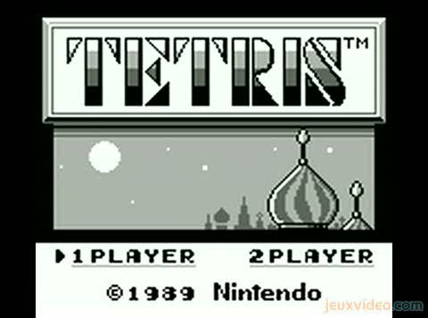 Tetris : Blocs monochromes