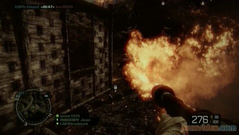 Battlefield : Bad Company 2 - Vietnam : Lance-flammes du matin, réjouit l'intestin