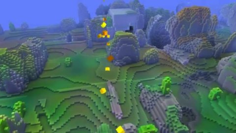 Cube World : Longue séquence de démo