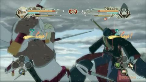 Naruto Shippuden : Ultimate Ninja Storm Generations : Killer Bee vs Kisame