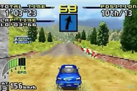 Sega Rally Championship : Subaru sur la montagne