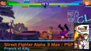 Street Fighter Alpha 3 Max : Série de combats