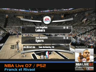 NBA Live 07 : Lakers Vs Spurs