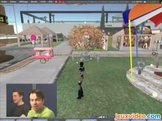 Second Life : Parc d'attractions et kart
