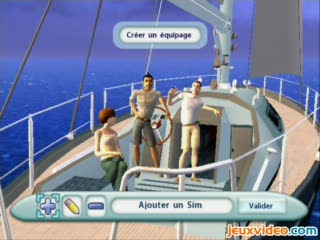 Les Sims 2 : Naufragés : Le naufrage