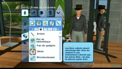 Les Sims 3 : 1/2 : L'éditeur de personnages sur Wii