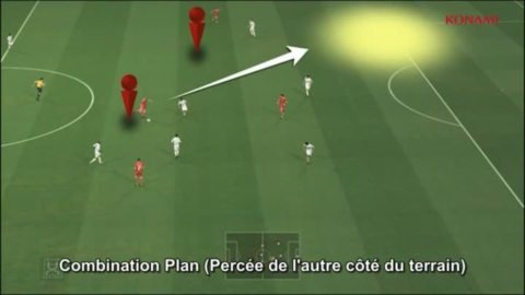 Pro Evolution Soccer 2014 : Attaque en équipe