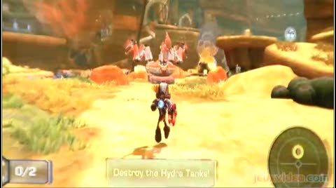 Ratchet & Clank : A Crack in Time : E3 2009 - Sur le stand Sony