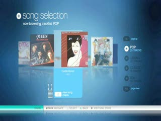 SingStar : Une interface user friendly