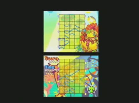 Music Puzzle : Gunpey DS : Encore du gameplay