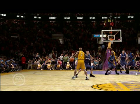 NBA Live 09 : Tout est dans le placement