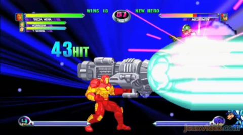 Marvel vs. Capcom 2 : New Age of Heroes : La stratégie d'Iron Man