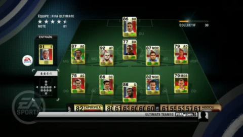 FIFA 10 : Ultimate Team : Contenu et nouveautés