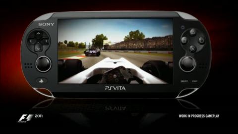 F1 2011 : Trailer line-up Vita