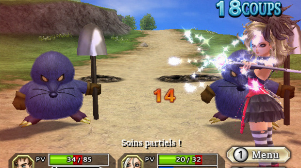 Images françaises de Dragon Quest Swords