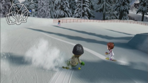 Family Ski 2 entre en piste