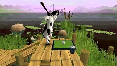 La Ferme En Folie : le bétail bataille sur la Wii