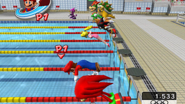 Images : Mario & Sonic prennent l'eau