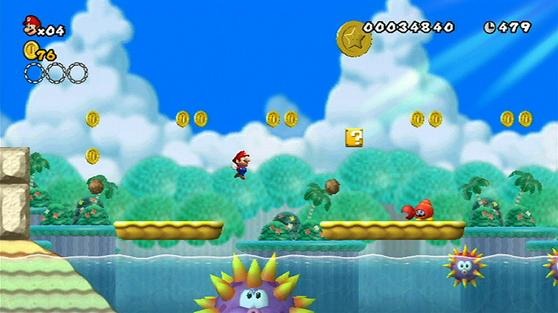 New Super Mario Bros. Wii cartonne aussi aux Etats-Unis