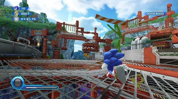 Sonic montre ses Colours