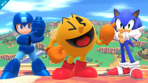 Miyamoto à l'origine de Pac-Man dans Super Smash Bros.