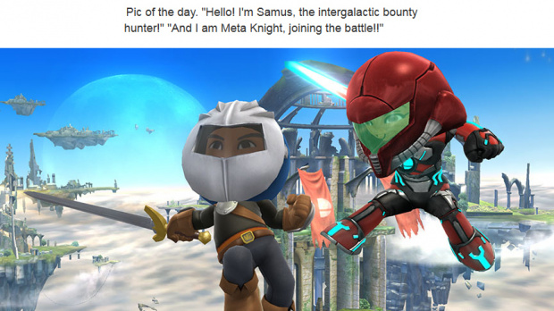 Super Smash Bros. for Wii U : Votre Mii à la mode Nintendo