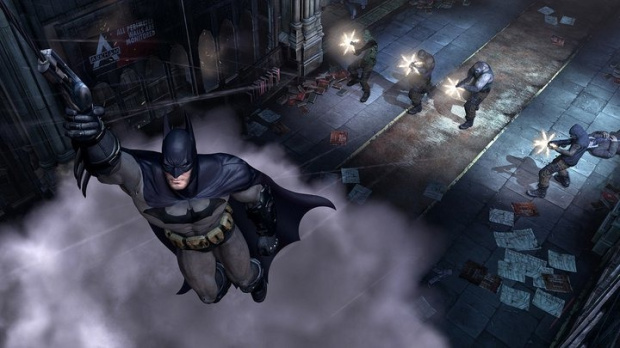 Batman Arkham City à 80% en extérieur