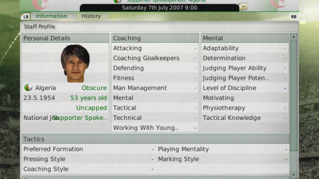 Résultats du concours Football Manager 2008