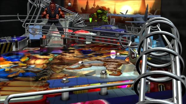 Une table Street Fighter pour Pinball FX