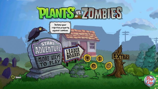 Images de Plantes contre Zombies sur Xbox 360