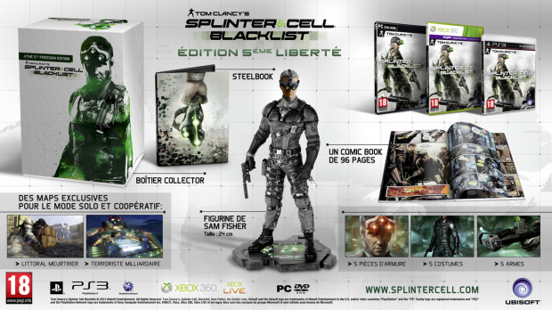 Splinter Cell Blacklist : Les éditions collector dévoilées