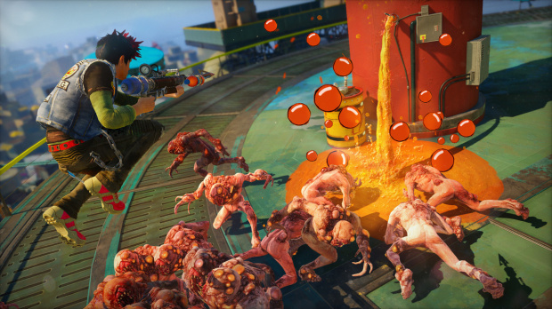 E3 2014 :  Sunset Overdrive, grind en folie & explosion de zombies