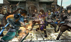 Link et Samus dans Dynasty Warriors VS