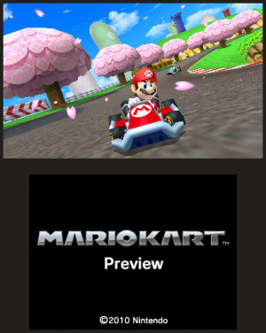 E3 2010 : Mario Kart sur 3DS