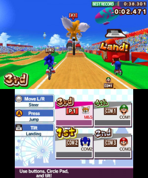 Images 3DS de Mario & Sonic aux Jeux Olympiques de Londres 2012