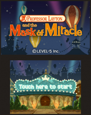 E3 2010 : Professeur Layton et le Masque des Miracles