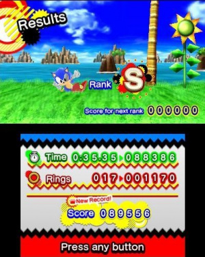 Images de Sonic Generations 3DS