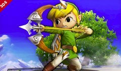 Toon Link dans Super Smash Bros.