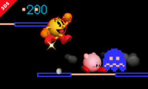 Super Smash Bros 3DS : Le stage Pac-Man