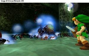 Images de la version française d'Ocarina of Time 3D