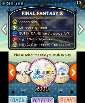 E3 2012 : Images de Theatrhythm Final Fantasy
