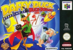 Daffy Duck dans le Rôle de Duck Dodgers sur N64