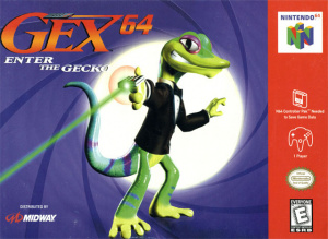 Gex 64 : Enter the Gecko sur N64