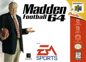 Madden Football 64 sur N64