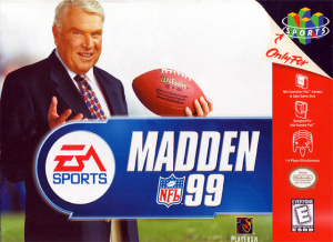 Madden NFL 99 sur N64