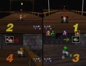 Mario Kart 64 - Un bond en avant