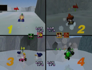 Mario Kart 64 - Un bond en avant