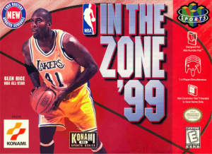 NBA in the Zone '99 sur N64